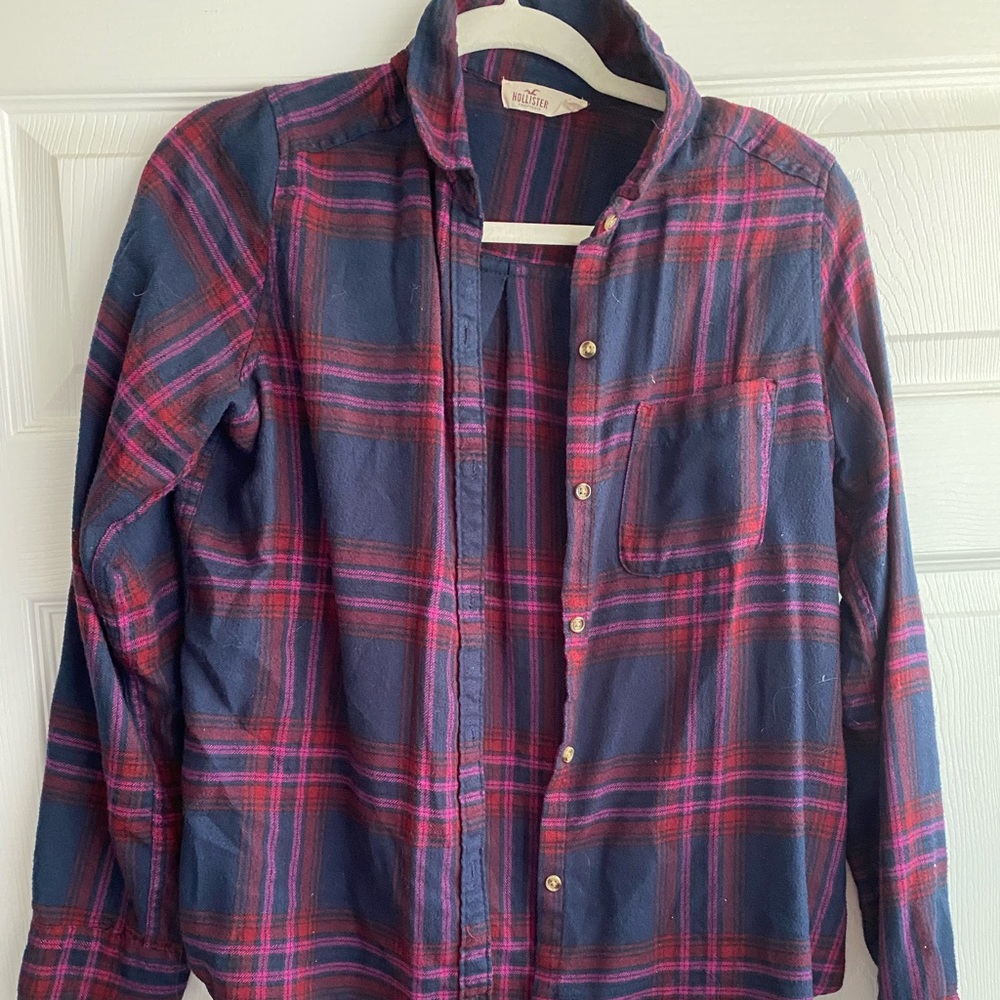 HOLLISTER Flannel Top